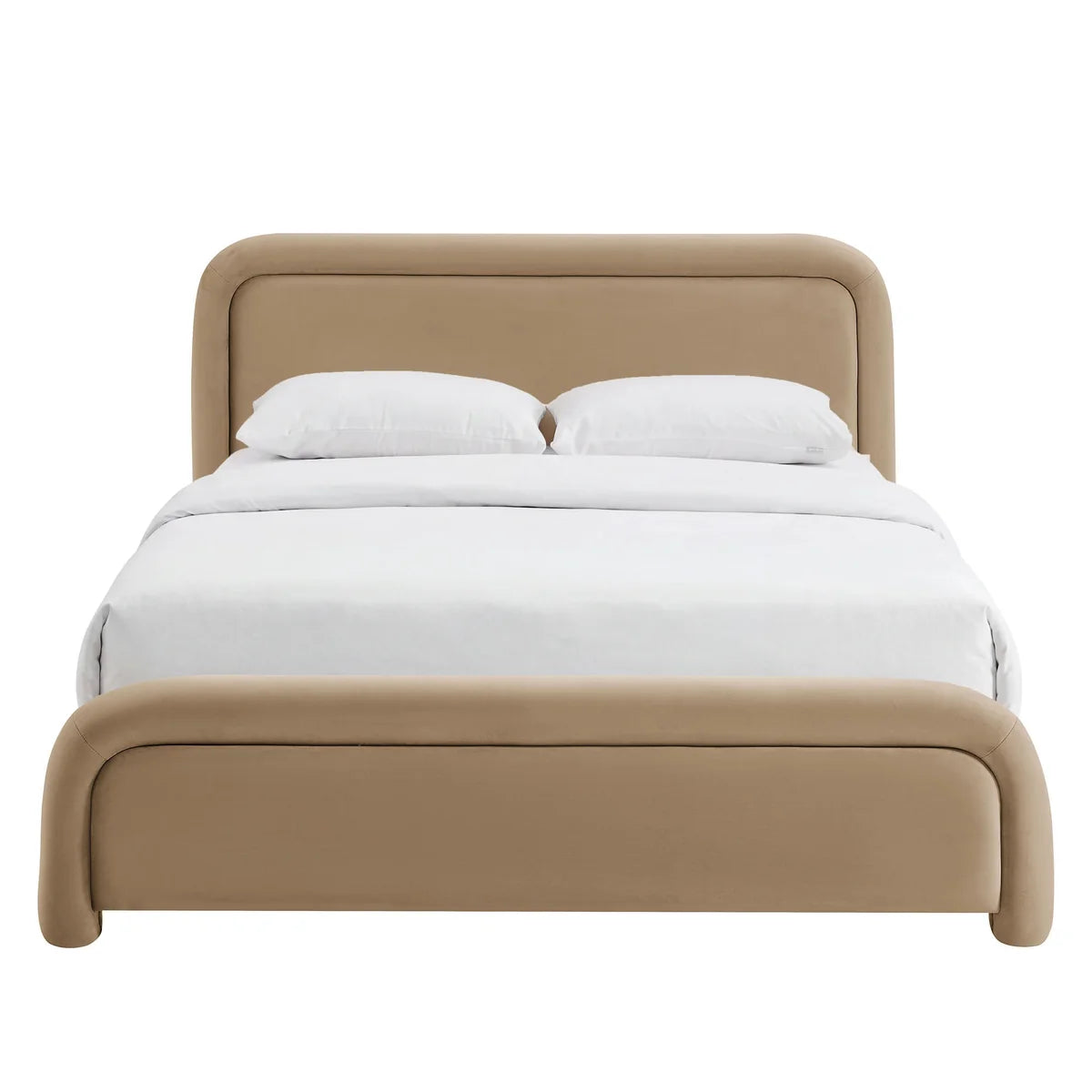 Beck Queen Performance Velvet Platform Bed