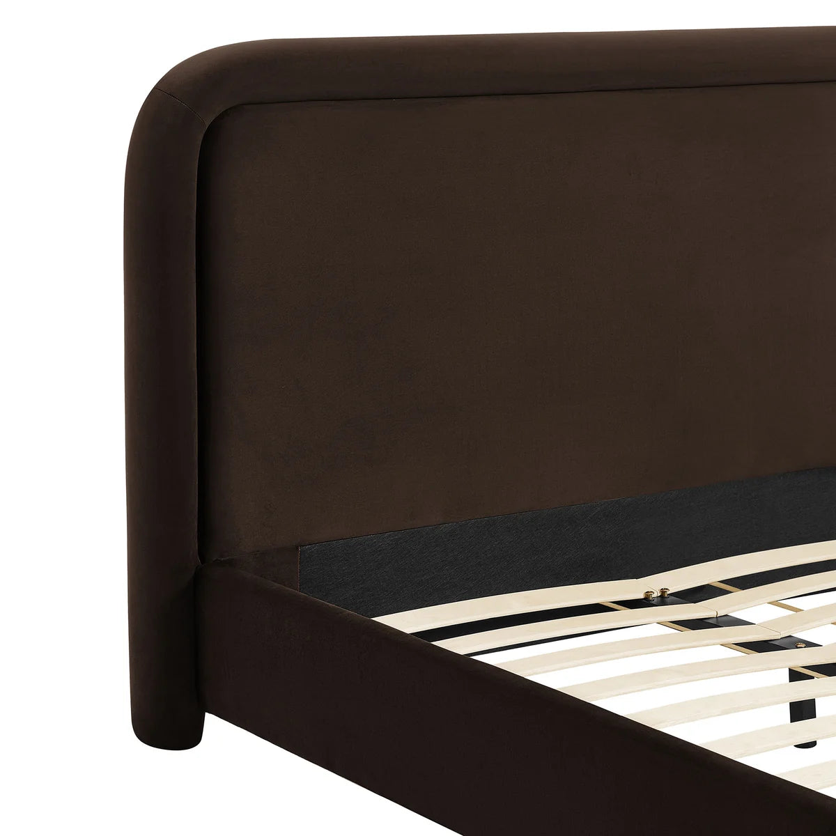 Beck King Performance Velvet Platform Bed