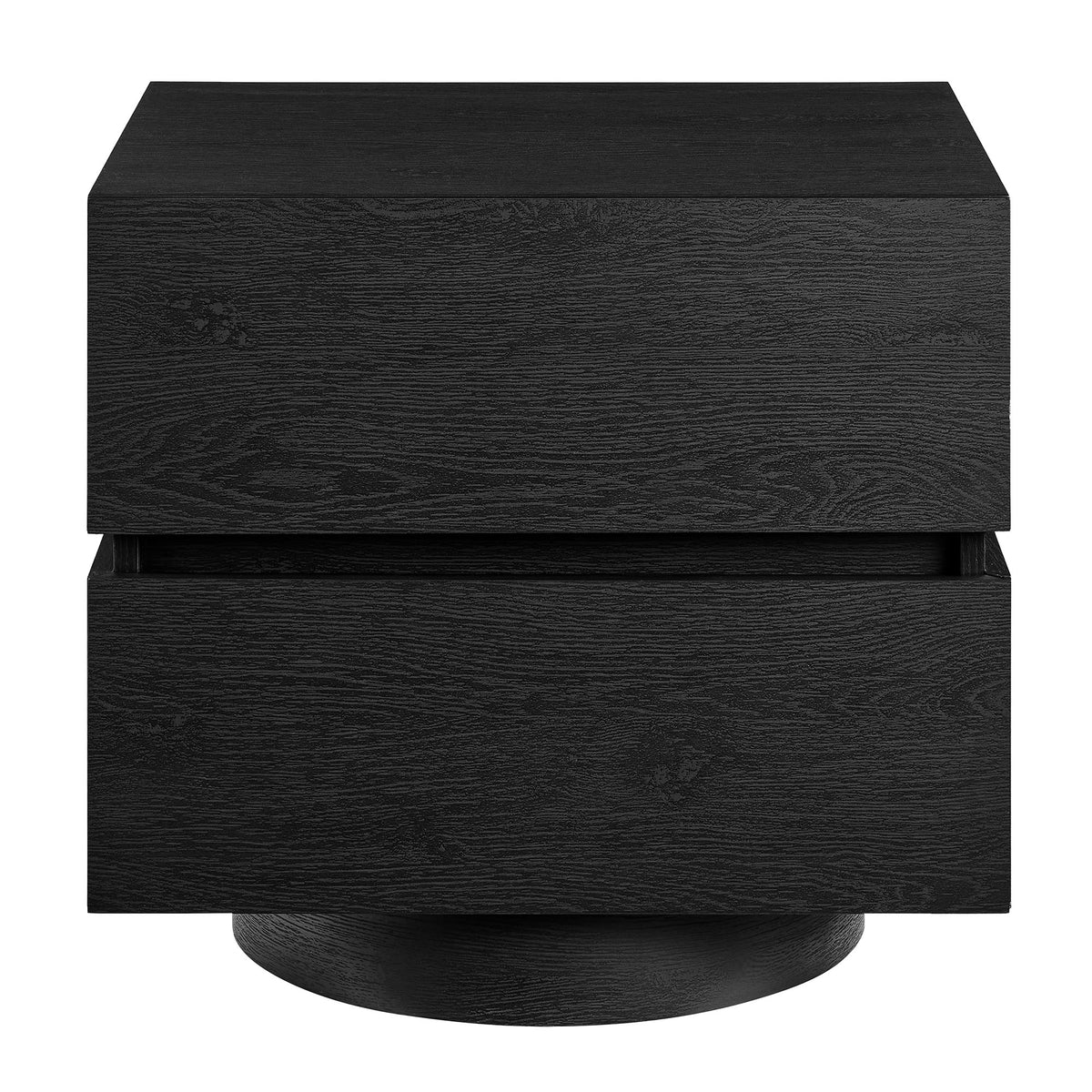 Koval Floating Pedestal 2‑Drawer Nightstand
