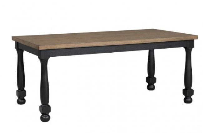 Neue Mills Rectangle Dining Table - Stylish & Durable Dining Table with a Modern Farmhouse Design