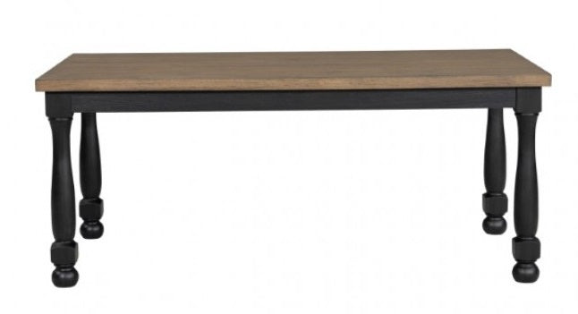 Neue Mills Rectangle Dining Table - Stylish & Durable Dining Table with a Modern Farmhouse Design