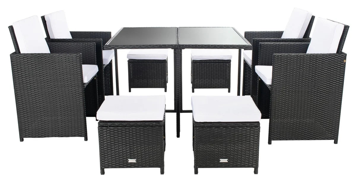 Enerson Outdoor Dining Set - Modern and Durable Dining Solution for Stylish Outdoor Entertaining