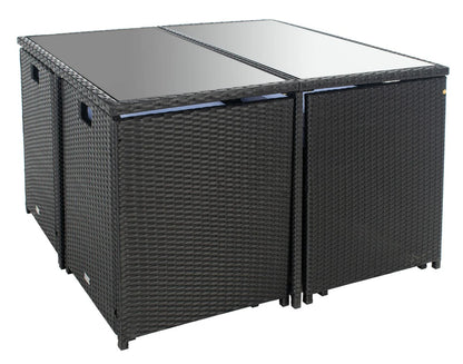 Enerson Outdoor Dining Set - Modern and Durable Dining Solution for Stylish Outdoor Entertaining