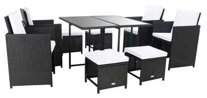 Enerson Outdoor Dining Set - Modern and Durable Dining Solution for Stylish Outdoor Entertaining