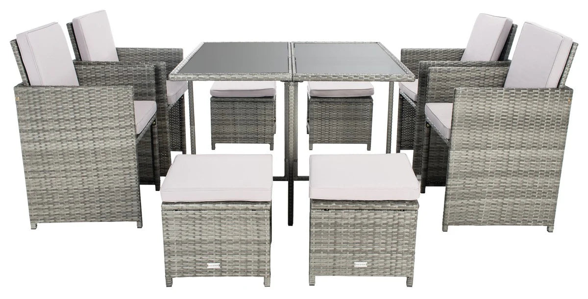 Enerson Outdoor Dining Set - Modern and Durable Dining Solution for Stylish Outdoor Entertaining