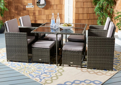 Enerson Outdoor Dining Set - Modern and Durable Dining Solution for Stylish Outdoor Entertaining