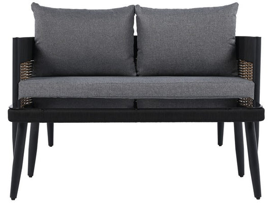 Harrison Outdoor Bench and Table Set – Elegant & Weather-Resistant Patio Seating Solution