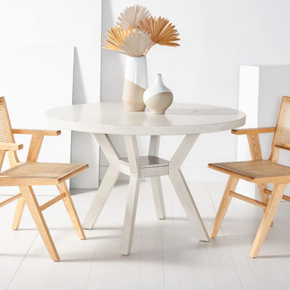 Luis Round Dining Table – Where Simplicity Meets Sophistication