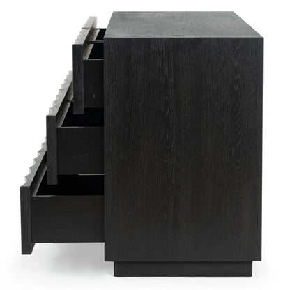 Riabelle Wood 6-Drawer Dresser - Stylish and Spacious Storage Solution for Modern Bedrooms