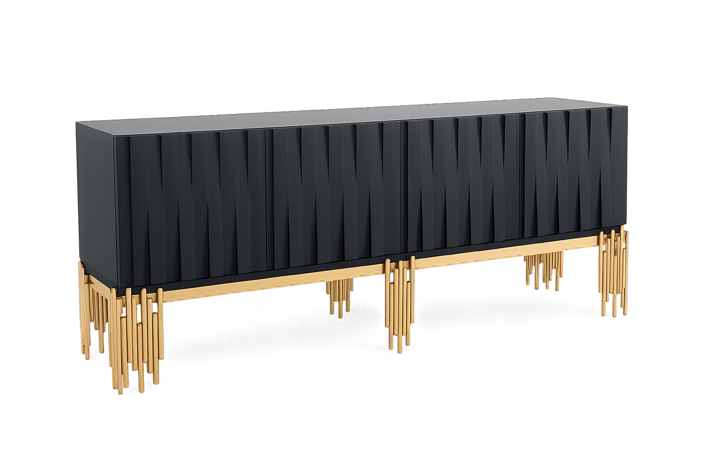 Token Black and Rose Gold Buffet