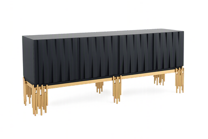 Token Black and Rose Gold Buffet