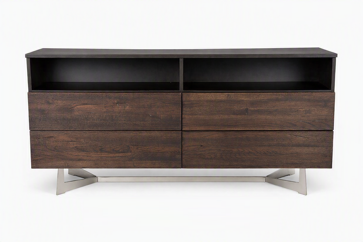 Wharton Dark Drift Oak Dresser