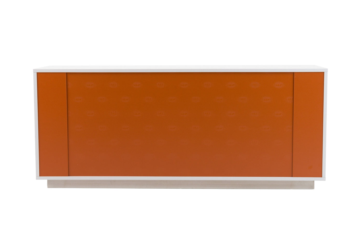 Victoria White Crocodile Six-Drawer Dresser