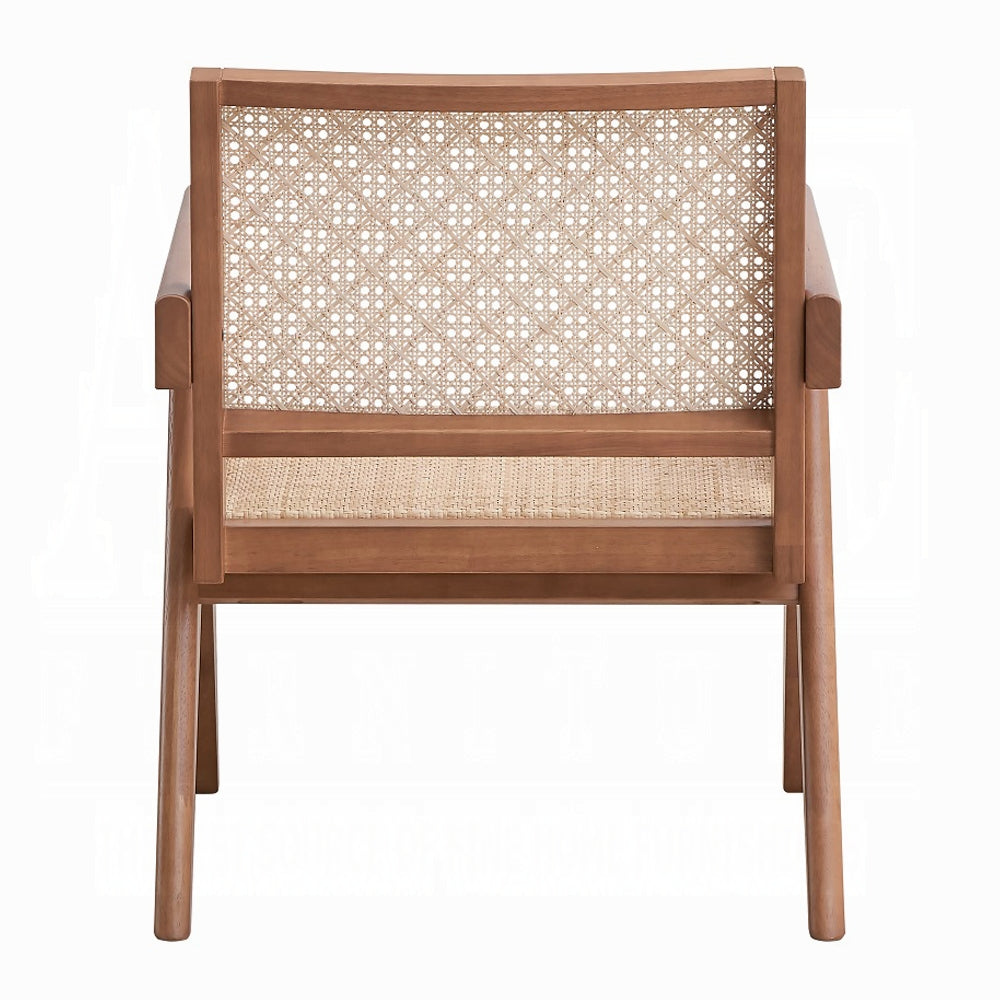 Velentina Rattan & Natural Finish Accent Chair