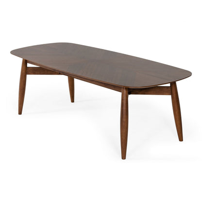 Ackley Walnut Rectangular Dining Table