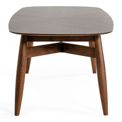Ackley Walnut Rectangular Dining Table