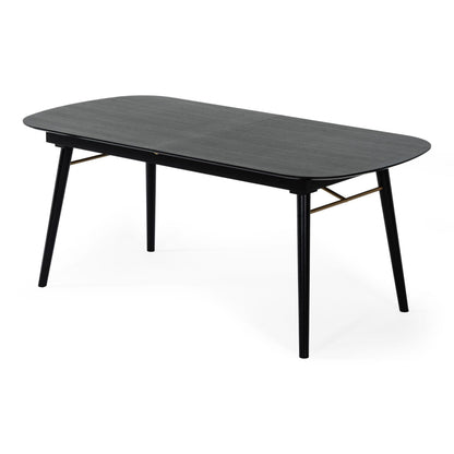 Addax Black Extendable Dining Table