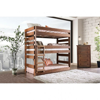 Pollyanna Twin Triple Decker Bed