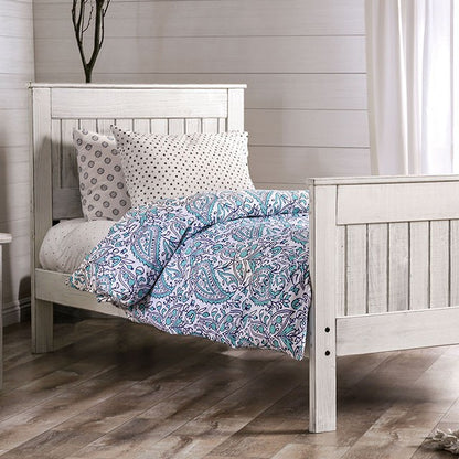 Rockwall Pine Wood Rustic Bed