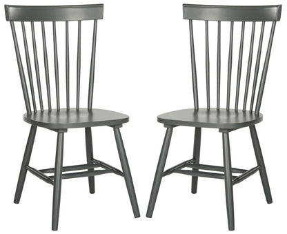 Parker Elegant Spindle Dining Chair Set of 2 - Timeless and Comfortable Seating for Classic Dining Rooms