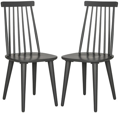 Burris Classic Windsor Dining Chairs Set of 2 - Timeless and Comfortable Seating for Traditional Dining Rooms
