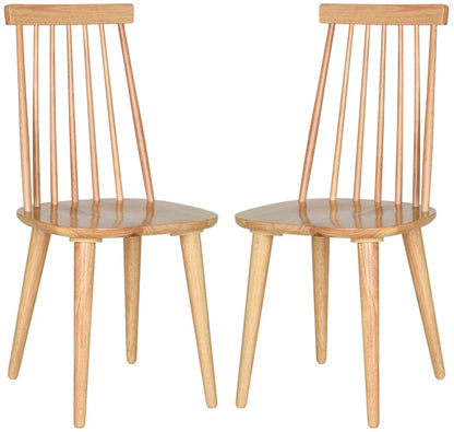 Burris Classic Windsor Dining Chairs Set of 2 - Timeless and Comfortable Seating for Traditional Dining Rooms