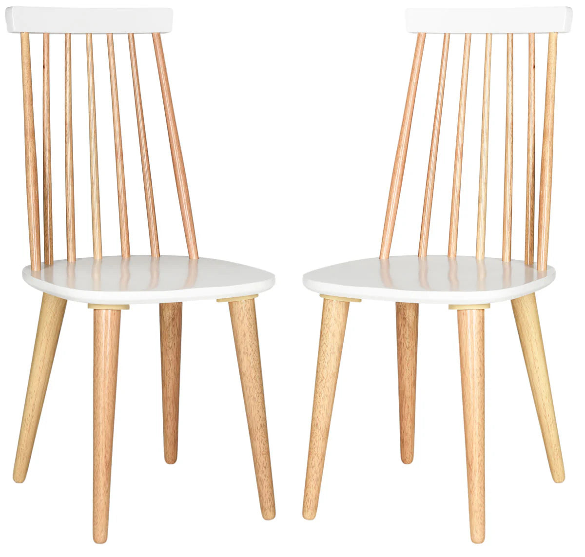 Burris Classic Windsor Dining Chairs Set of 2 - Timeless and Comfortable Seating for Traditional Dining Rooms