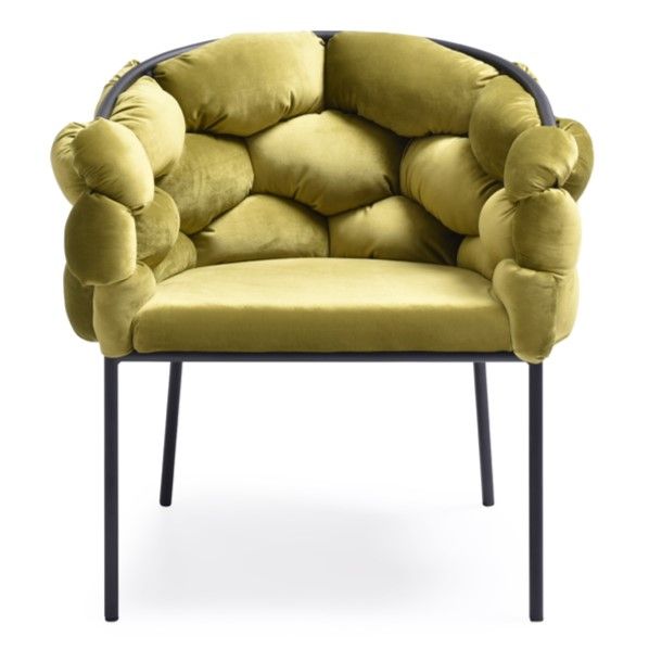 Debra Green Velour Dining Chair