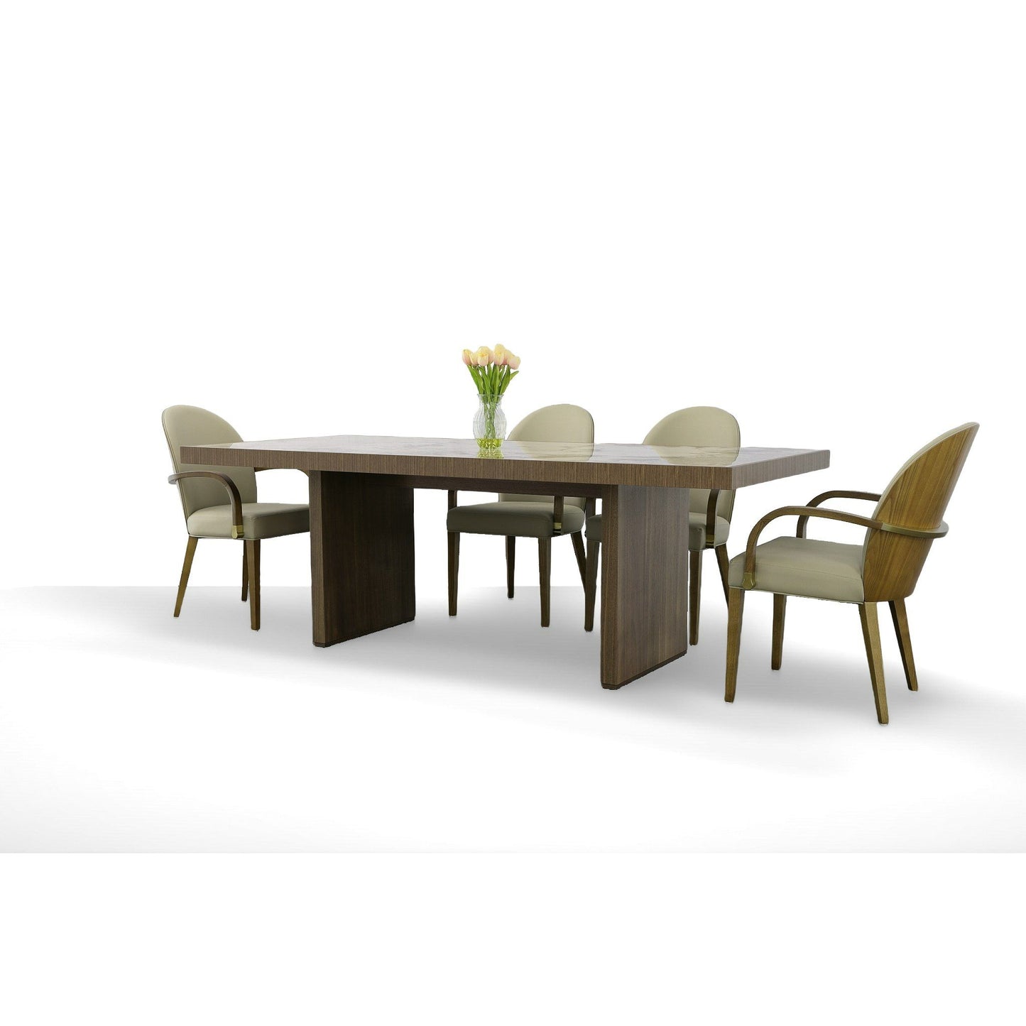 Nova Domus Bailey- Modern Walnut Rectangular Dining Table