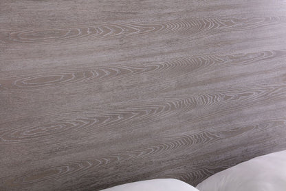 Arlene Grey Elm and Stainless Steel Bedroom Set