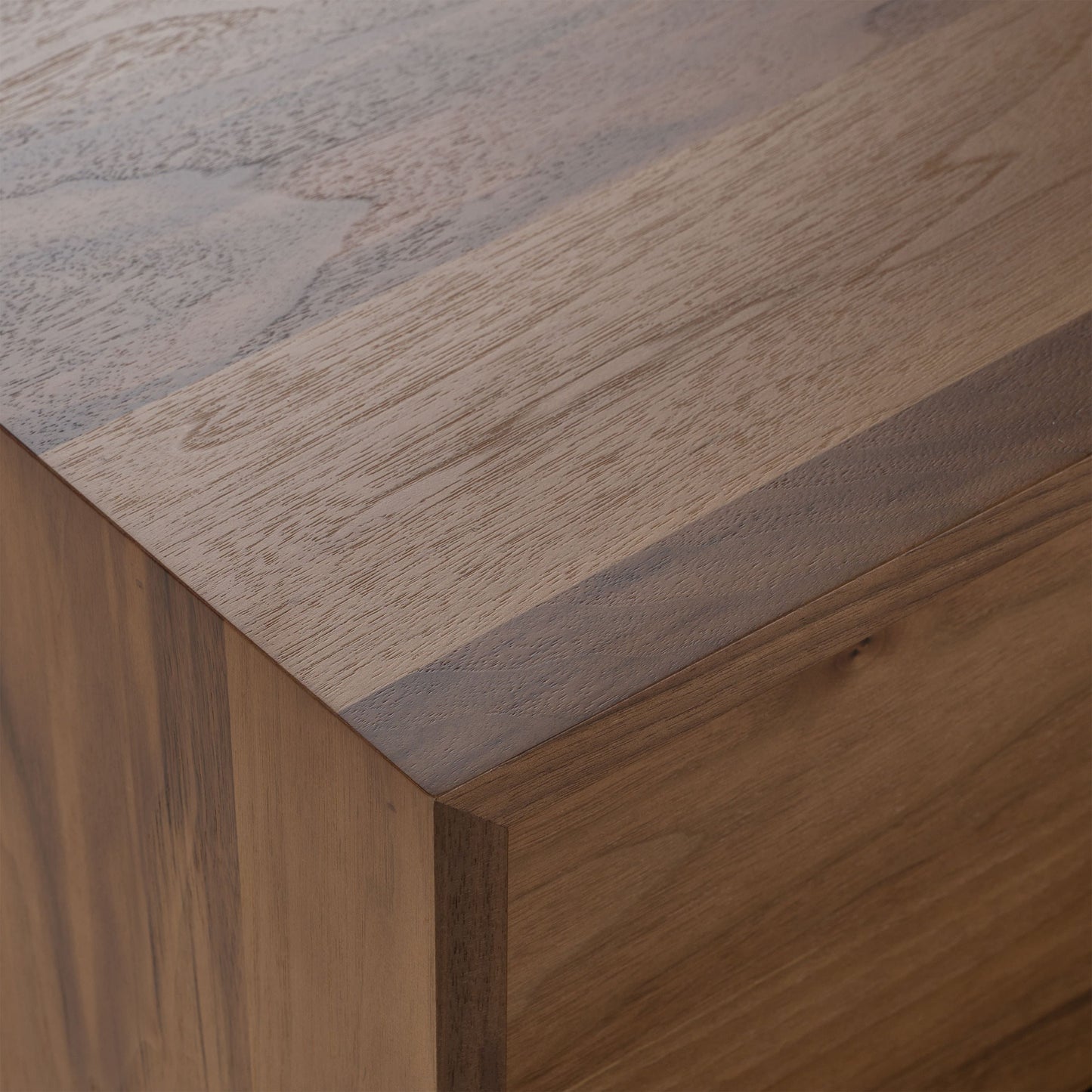Berlin Walnut Six-Drawer Dresser