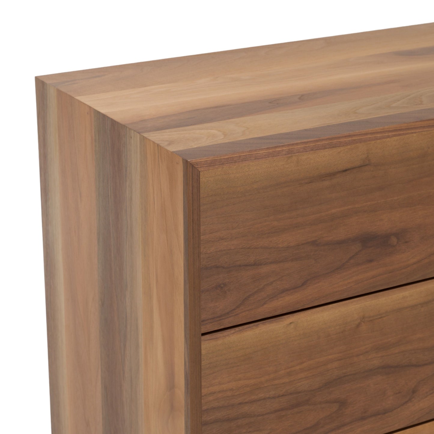 Berlin Walnut Five-Drawer Chest