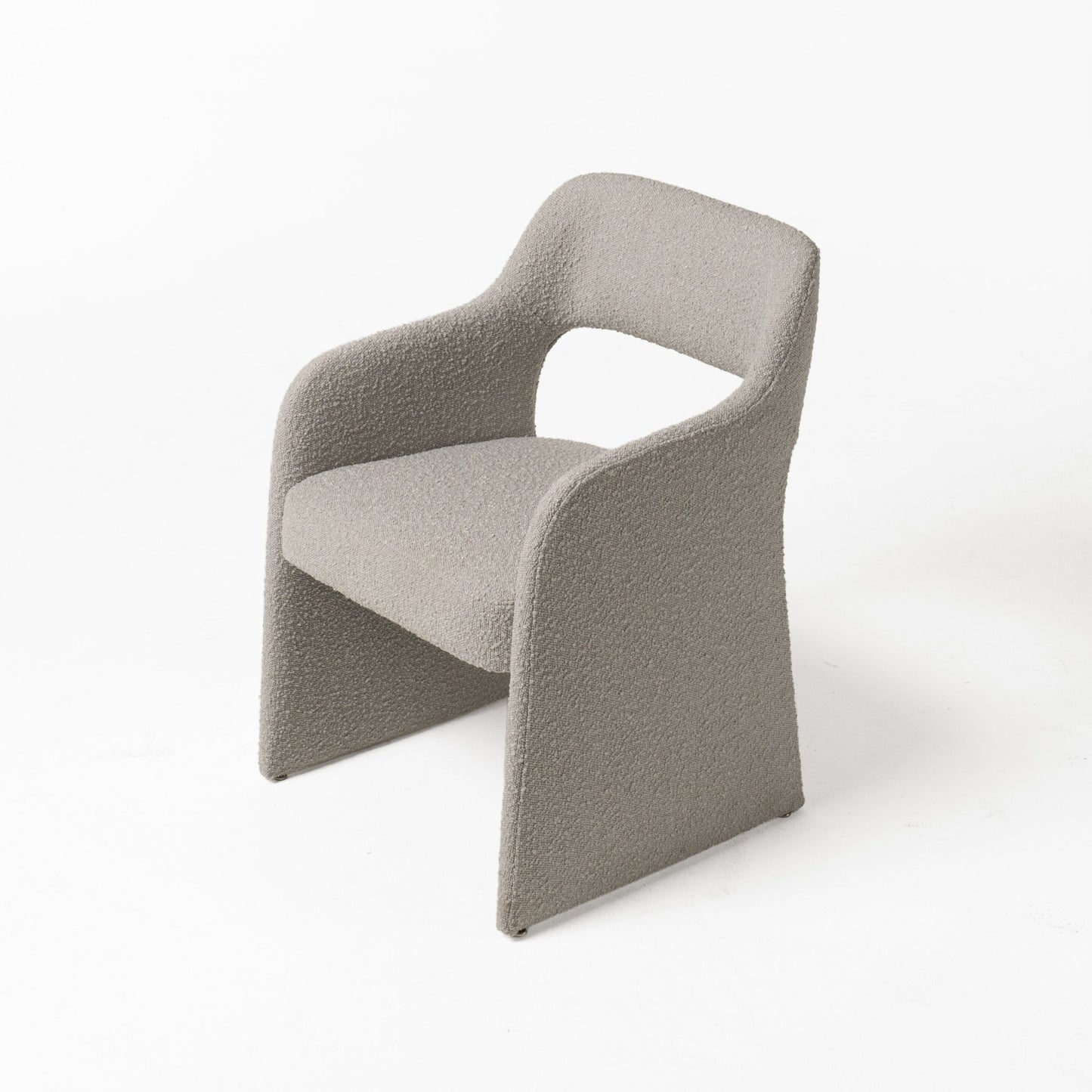 Modrest Bishop - Modern Grey Fabric Dining Chair