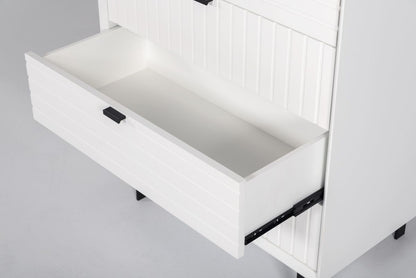 Valencia Contemporary White Chest