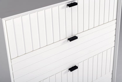 Valencia Contemporary White Chest