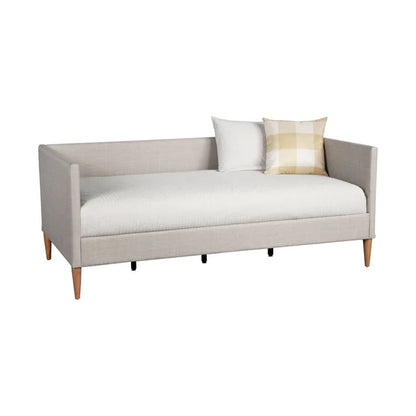 Britney Light Grey Linen Daybed - Elegant Design with Versatile Functionality