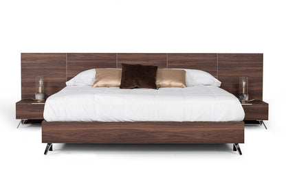 Brooklyn Italian Walnut Soft-Closing Drawer Nightstand