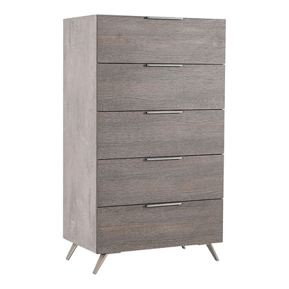Bronx Italian Faux Concrete and Grey Chest