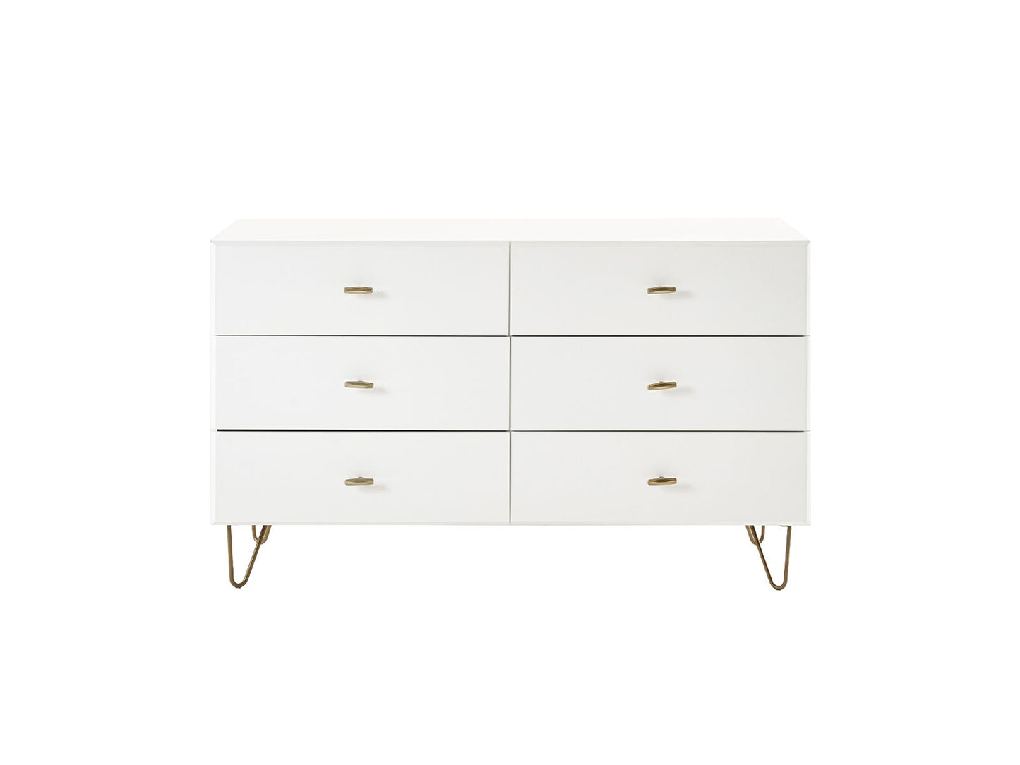 Bryan White Gloss Dresser