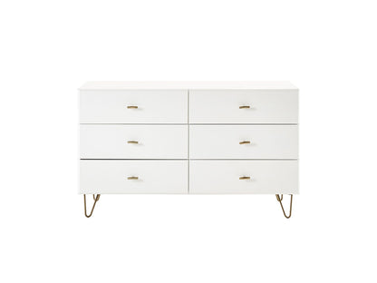 Bryan White Gloss Dresser
