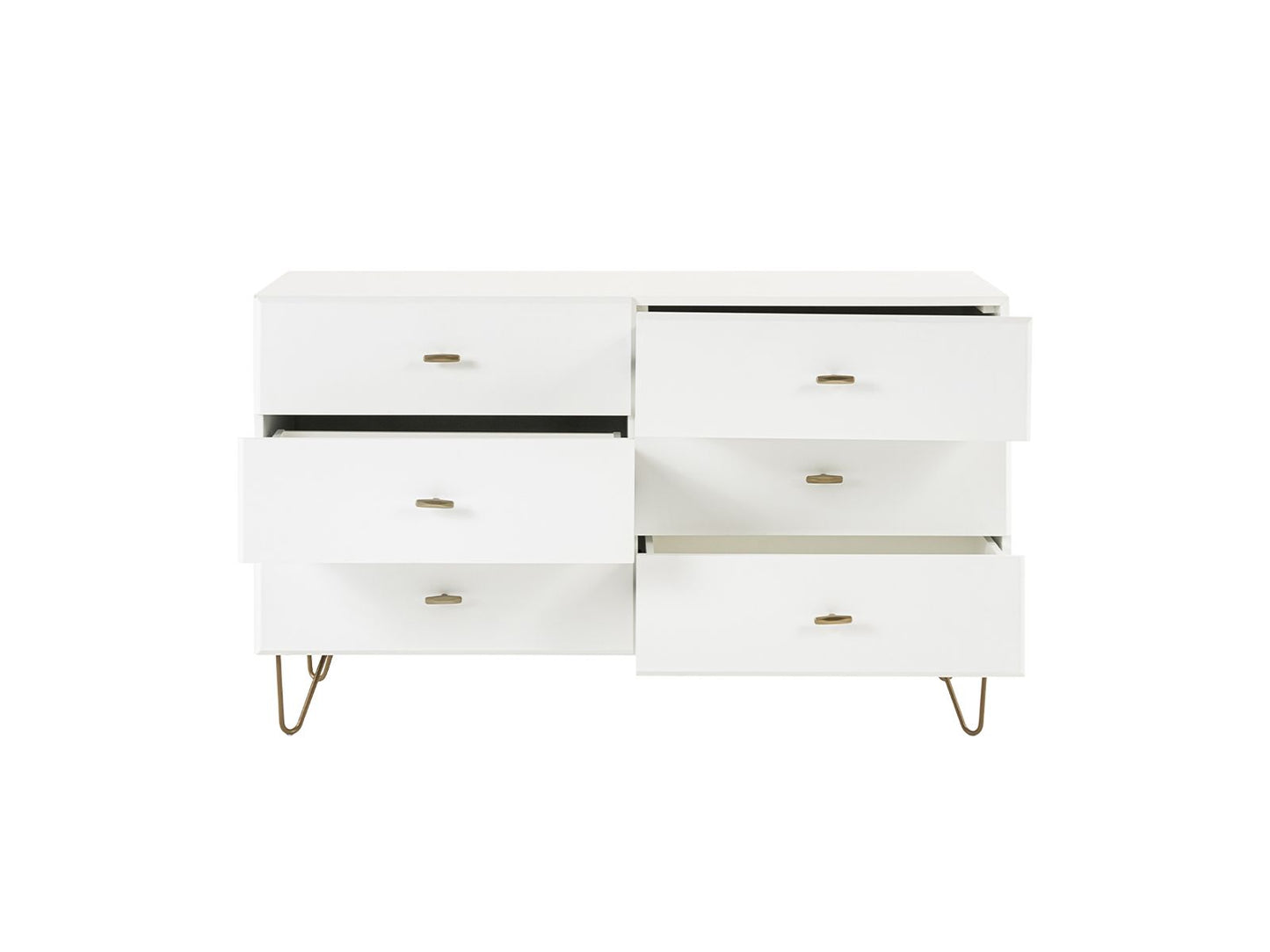 Bryan White Gloss Dresser
