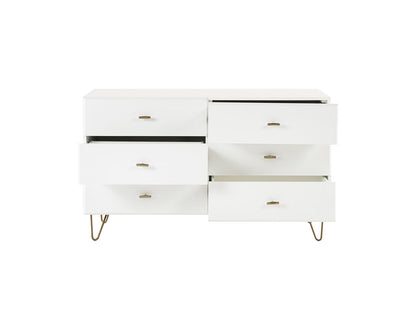 Bryan White Gloss Dresser
