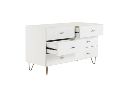 Bryan White Gloss Dresser