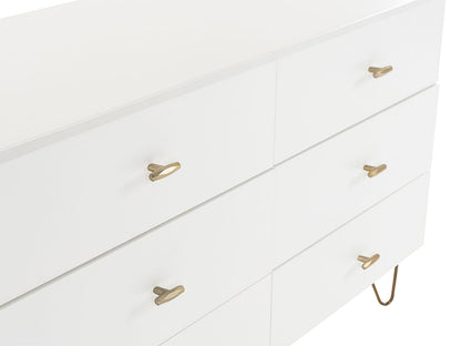 Bryan White Gloss Dresser
