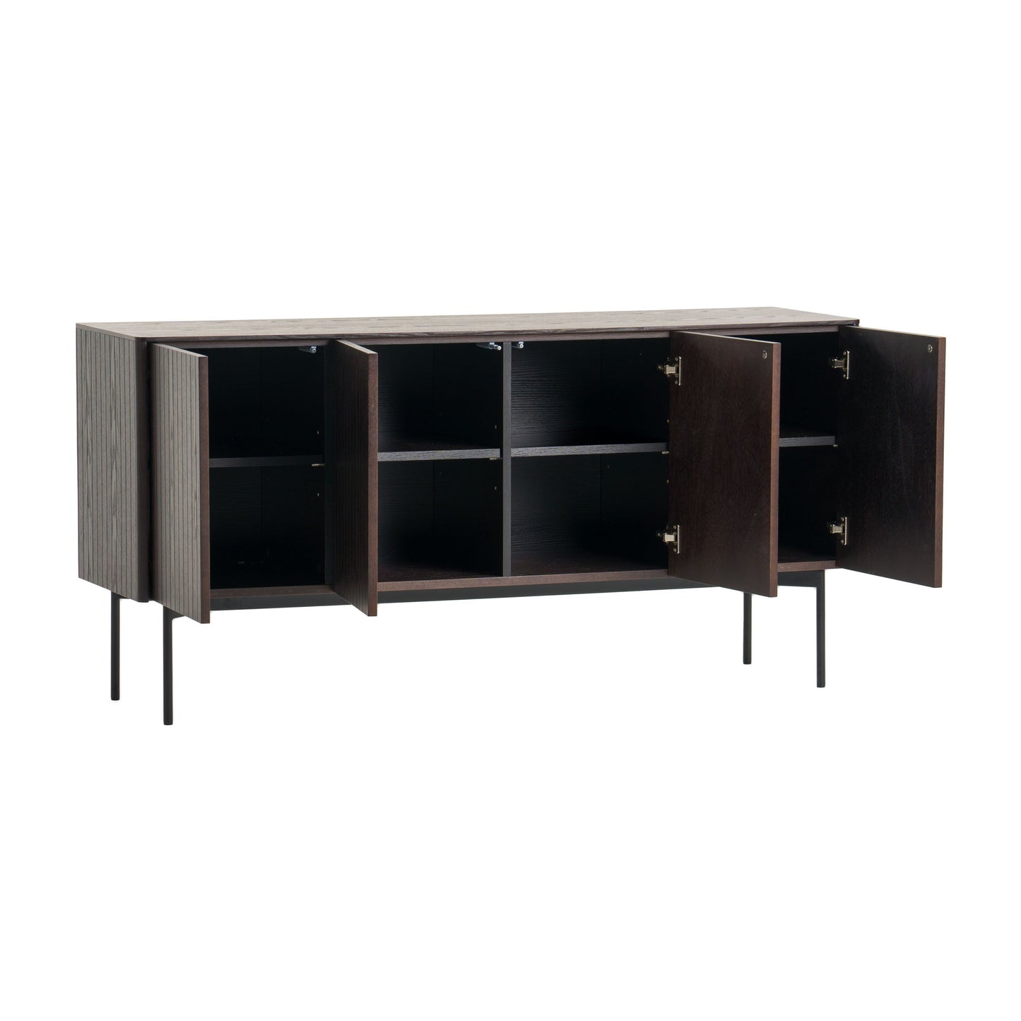 Calhoun Smoked Ash Four-Door Buffet