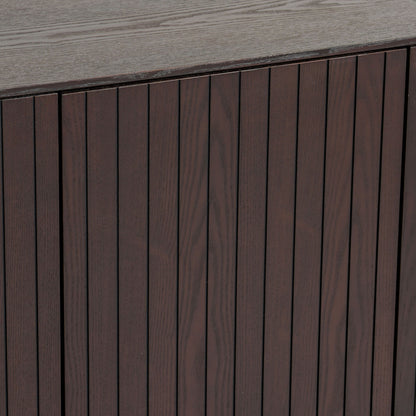 Calhoun Smoked Ash Four-Door Buffet