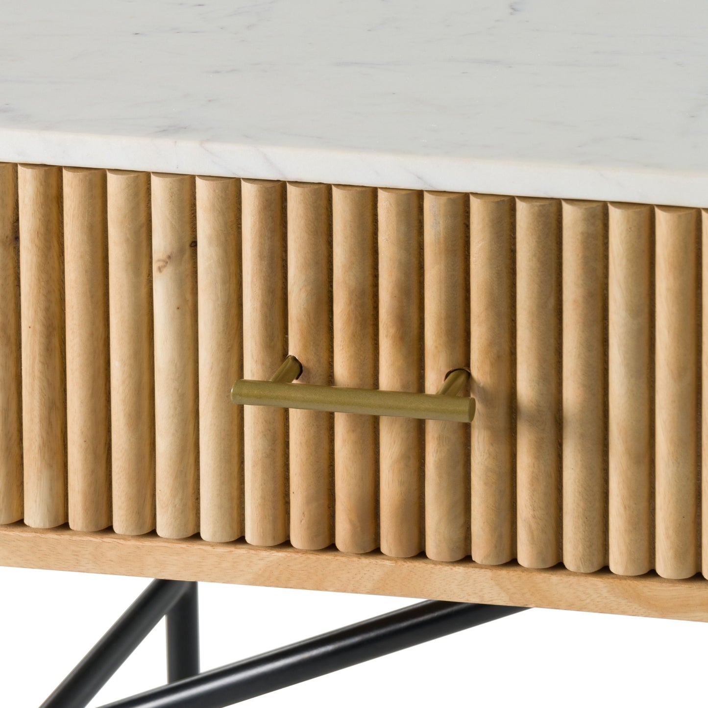 Modrest Cambridge White Marble Mango Vanity Table A Stunning Fusion of Natural Elegance and Contemporary Design for Sophisticated Living Spaces