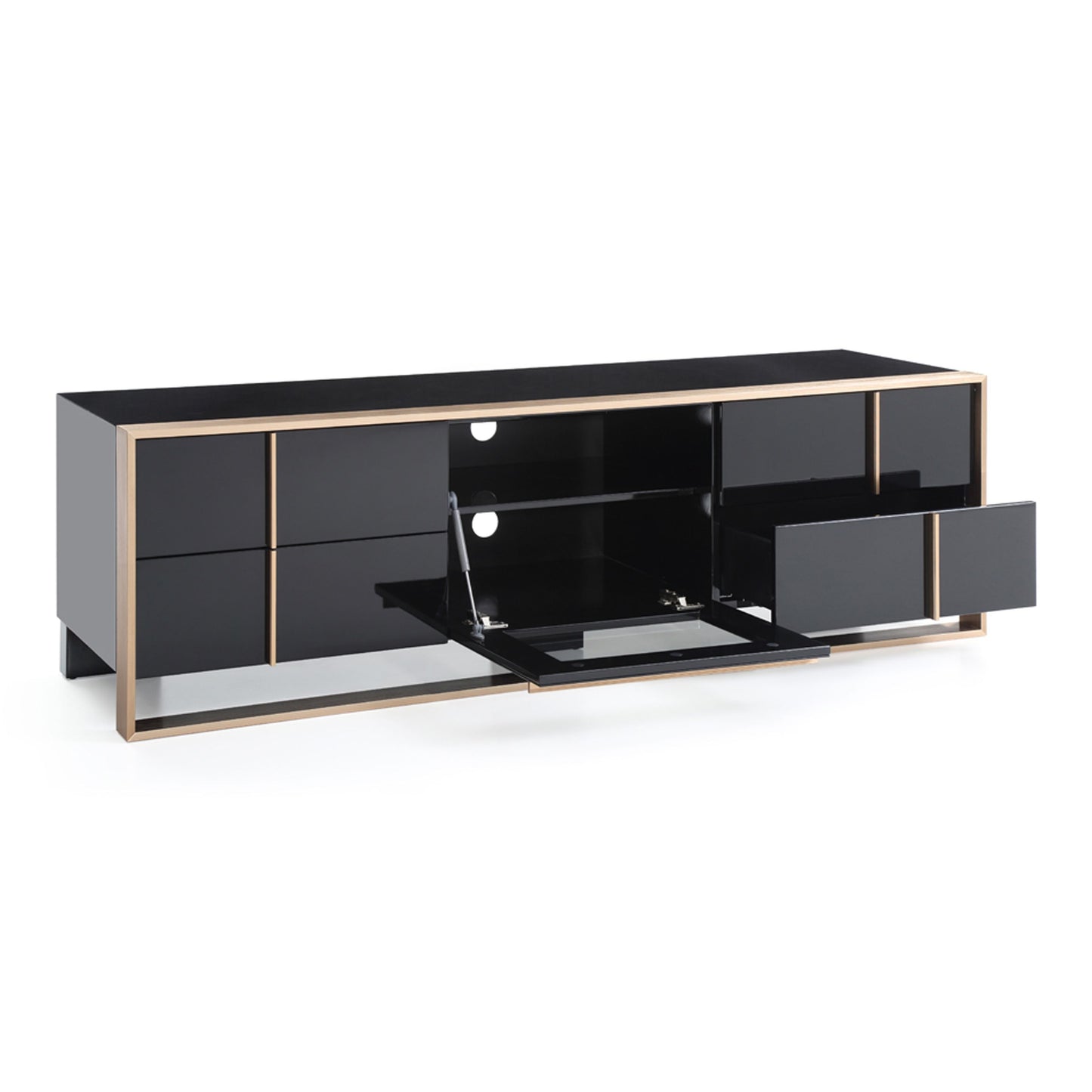Cartier Black High Gloss TV Stand
