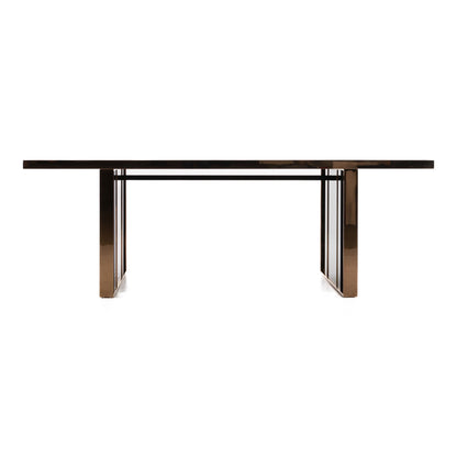Cartier Black and Rose Gold Dining Table