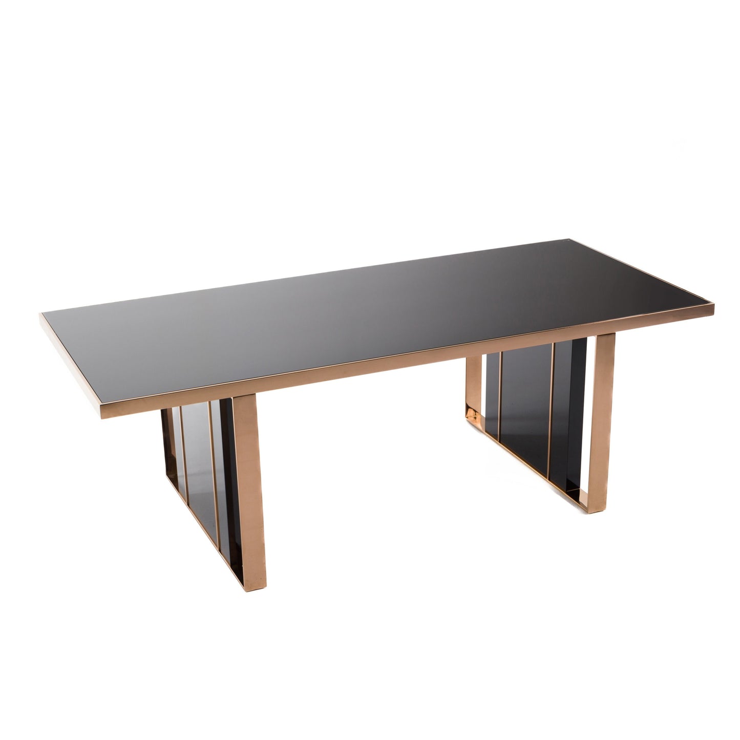 Cartier Black and Rose Gold Dining Table